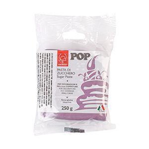 [08050080] MODECOR POP PURPLE/MAUVE SUGAR PASTE 250GR