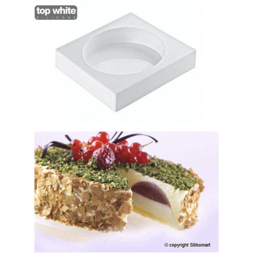 [51761118] SILIKOMART MOULE ROND SILICONE TORTAFLEX Ø 160MM  HT 50MM VOLUME 1000ML