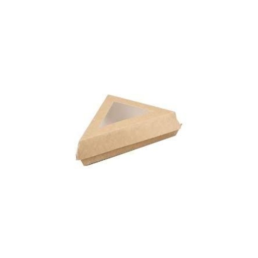 [60700628] BOITE CARTON KRAFT QUARTIER DE TARTE 16X10,5XHT5CM PACKIPACK 50 PCES