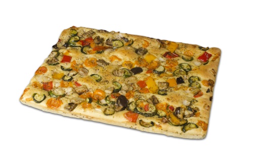 [02040381] ❄️VAMIX L49 FOCACCIA VEGETARISCH 27,5X37,5CM GEBAKKEN 4X800GR