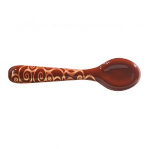 [08056759] 060523 PCB MINI SPOONS CN ARABESQUES BRONZE 8X2CM 90PCES ***S/CD***