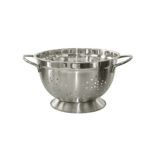 [57660216] TWEEKLEURIG ROESTVRIJ  STALEN VERGIET 26.3CM 5.0L
