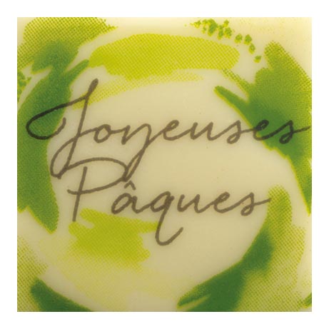 [08057170] 061348 PCB SQUARES CB AN EASTER LOOK 2 DESIGNS 3.5 CM 120PCS ***S/CD***