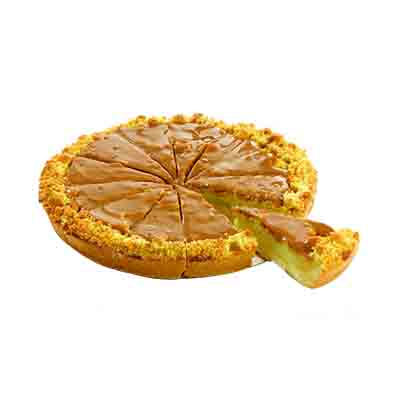 [02040356] ❄️VAMIX A238C12 APPELCRUMBLES TART Ø 26CM 4 X 1,8KG VOORGESNEDEN