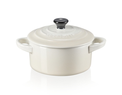 [57661888] *FDS*LE CREUSET EARTH MINI-COCOTTE MERINGUE 10CM 0,20L