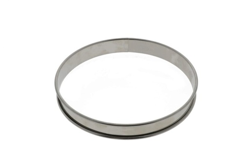 [51704148] INOX SCHIJF MET GEROLDE RAND DIAM 14CM H2,7CM=STUK
