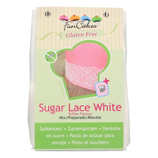 [08053440] FUNCAKES MIX NEUTRAL POWDER LACE 400GR