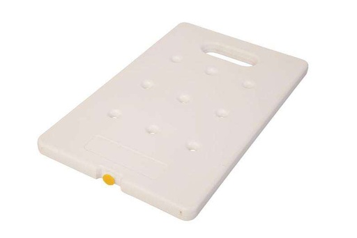 [54101082] PLAQUE EUTECTIQUE BLANCHE GN1/1 53X32.5CM  -21C° BOUCHON JAUNE