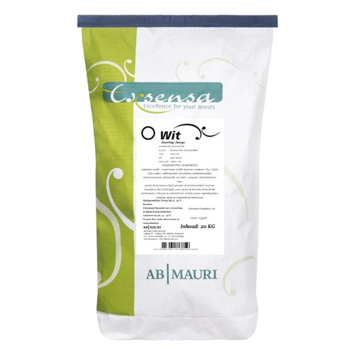 [05101072] MAURI EXSENSA BLANC AMELIORANT PAIN BLANC EN  POUDRE 20KG