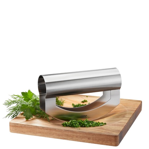 [60250845] GEFU VIAVO BERCEUSE HACHE LEGUMES + PLANCHE BOIS