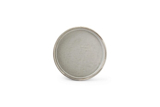 [60251198] F2D GREY CERES ASSIETTE PLATE 13.5XH2CM