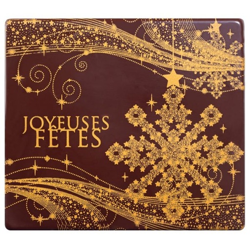 [08057360] 065210 PCB EINDKAPPEN CN JOYEUSES FÊTES 8,5X7,5 CM 75 STUKS ***S/CD***