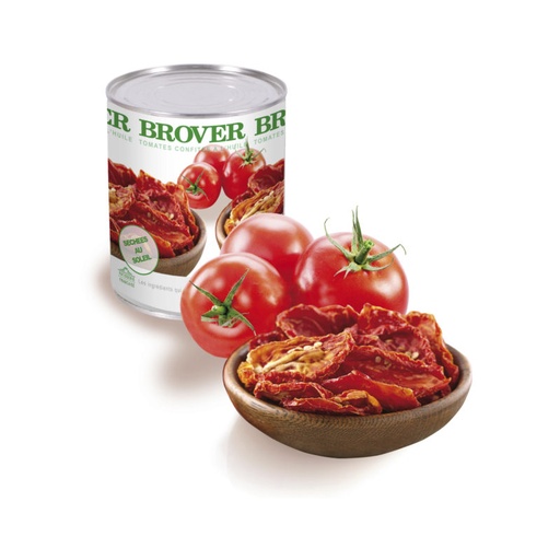 [05100757] BROVER GECONSERVEERDE ZONGEDROOGDE TOMATEN IN OLIE 6 X 1 KG