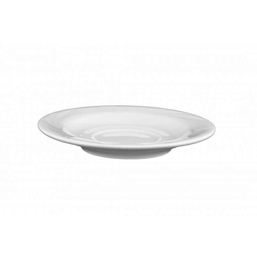 [74500188] ARCADIA SOUS TASSE 14.5 CM PORCELAINE BLANCHE