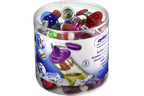 [54912124] ZYLISS BOUCHON DE FERMETURE BOUTEILLES DIFFERENTS COLORIS