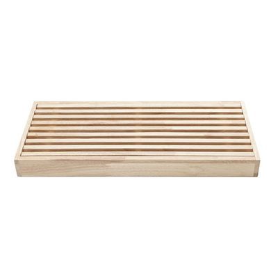 [57658209] C&T PLANCHE A PAIN RUBBERWOOD 50X22XH4.6CM
