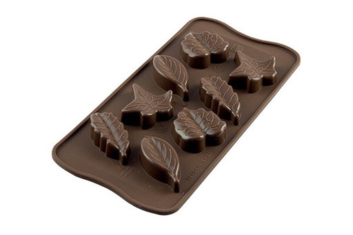 [70408068] +MOULE A PRALINE EN SILICONE BRUN NATURE SCG10