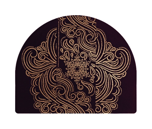 [08058102] 088111 PCB EMBOUTS DE BÛCHETTES ARRONDIS CN VOLUTES 4X4CM 108PCS ***S/CDE***