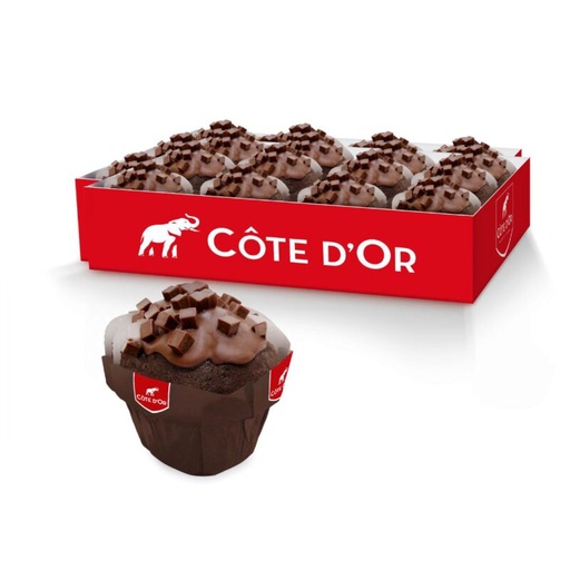 [02020890] ❄️B & B 29508 COTE D'OR CHOCOLADE MUFFIN 36X110G
