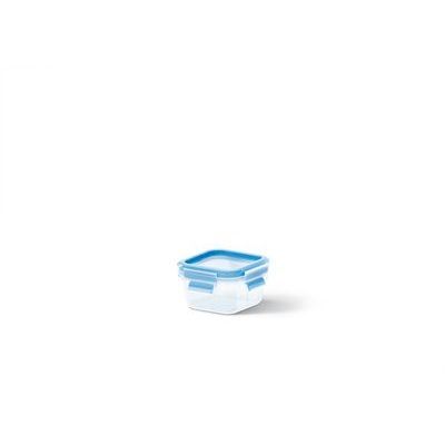 [57660889] TEFAL LUCHTDICHTE DOOS 0,20L PLASTIC VIERKANT/BLAUW