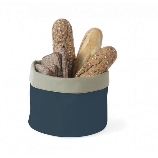 [57661023] HENDI CORBEILLE A PAIN RONDE 15CM GRIS/BLEU