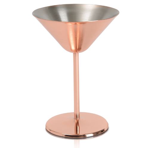 [71400018] *FDS*VERRE A COCKTAIL CUIVRE Ø12CM H17,5CM 20CL