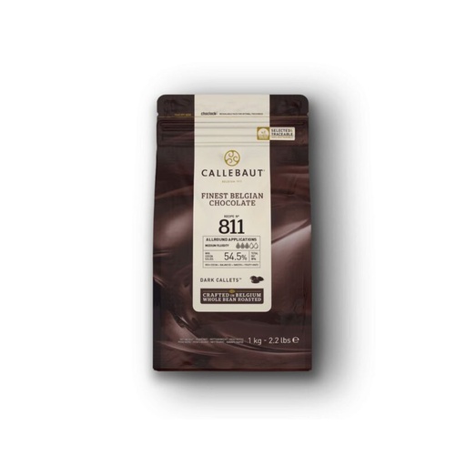 [03070537] CALLEBAUT 811-E1-U68 FONDANT 55% EN CALLETS 1KG