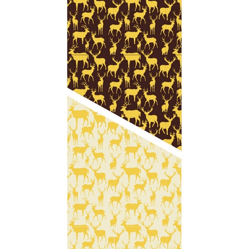 [08082212] 2046128 FEUILLE TRANSFERT RENNE DOE 30X40CM 30 PCES***S/CDE***