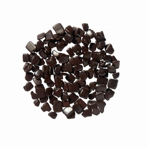 [03070468] MONALISA CHD-SP-9Z4-E0-U68 FONDANT CHOCOLADE IN  GROTE SPLITTERS KARTON VAN 6 ZAKKEN X 1KG =KG