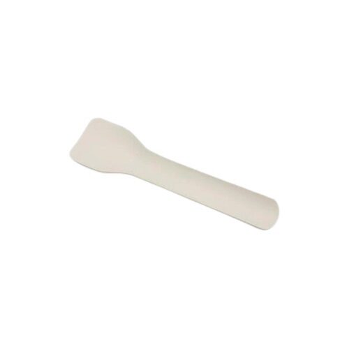 [53533088] CUILLERE À GLACE EN CARTON BLANC 95MM 500PCES