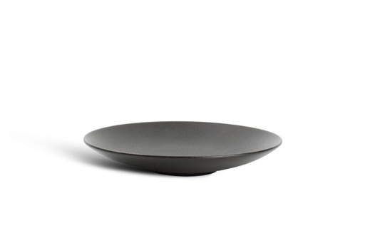 [74508224] F2D BLACK DUSK ASSIETTE CREUSE 24.5X24.5XHT4CM