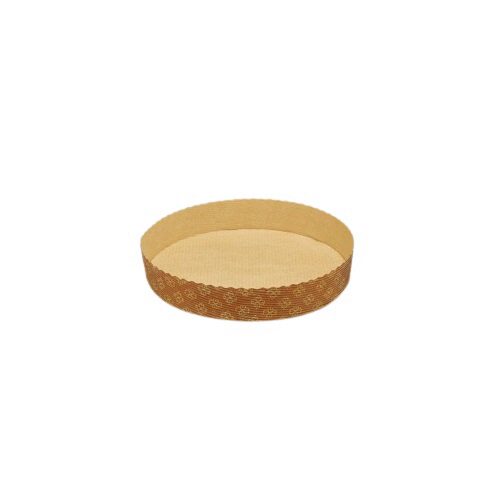 [41801970] ROND BAKVORMEN IN PAPIER DIAM 18,5CM H35MM 50STUKKEN=PAK