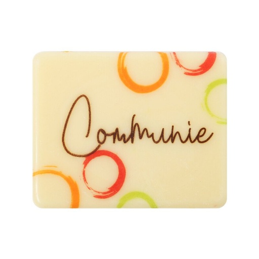 [08054763] 12826 PLAATJE COMMUNIE 5X4CM 30PCS ***OP/ORDER***