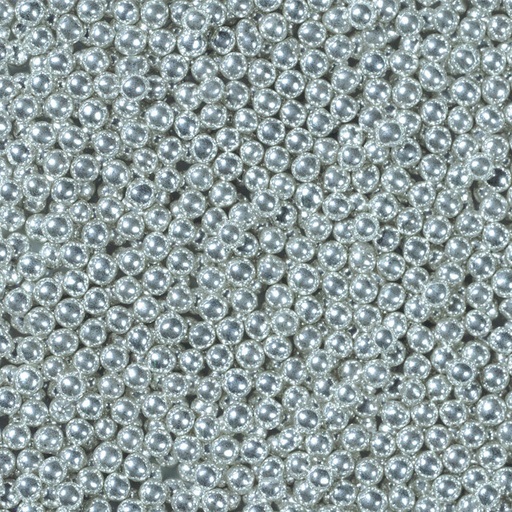 [08081025] 1057311 PERLES ARGENTÉES 3 MM 10 KG ***S/CDE***