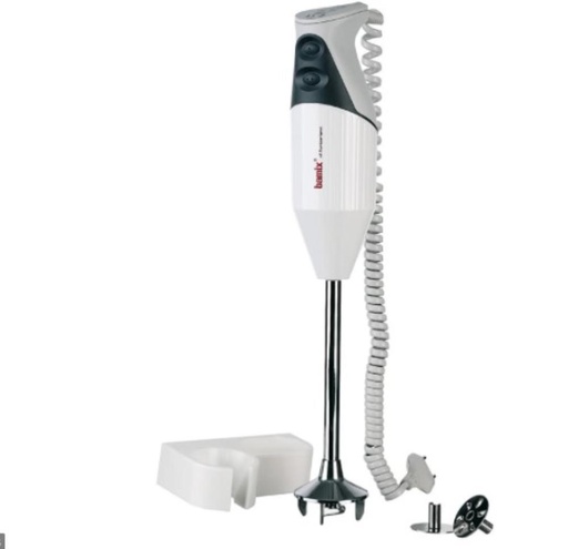 [60507560] BAMIX MIXER GASTRO BLANC 200W -TIGE 18.5CM