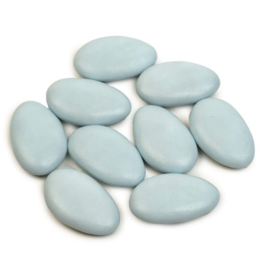 [70407595] VANPARYS DRAGEE CHOCOLADE GLANZEND BABYBLAUW 1KG