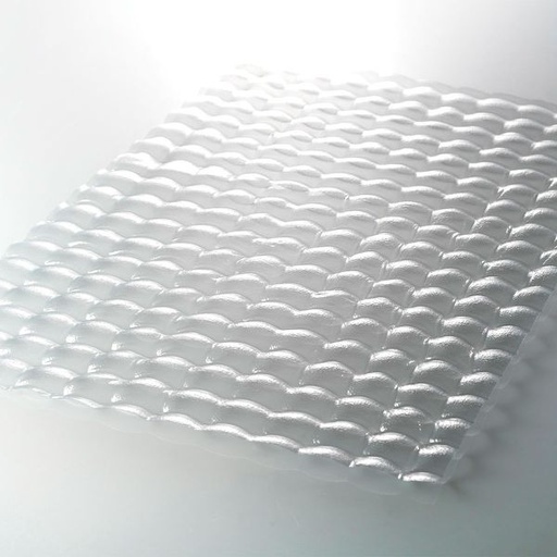 [08056208] 009808 PCB FEUILLES STRUCTURE MATELASSÉ 56,5X36,5CM 10PCES ***S/CD***