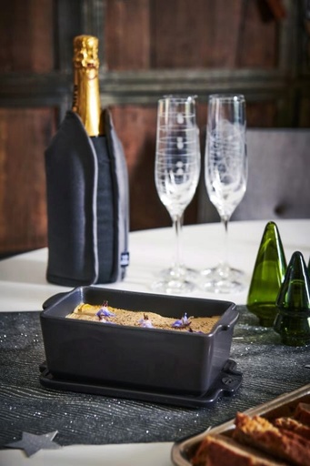 [60251846] PEUGEOT KERAMISCHE FOIE GRAS TERRINE A/PERS ZWART