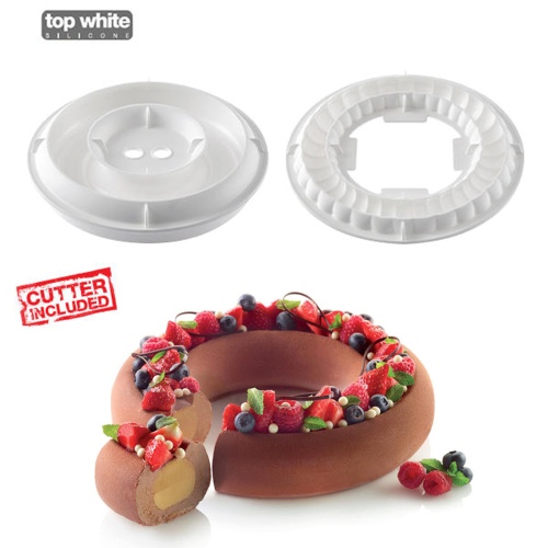 [51657220] SILIKOMART VORM KIT SYMPHONY Ø 240MM H 47MM VOL 1400ML TORTAFLEX = KIT