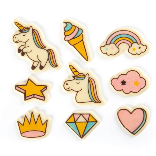 [08053976] 24723 UNICORN STICKER SET  90 PIECES ***S/CD***