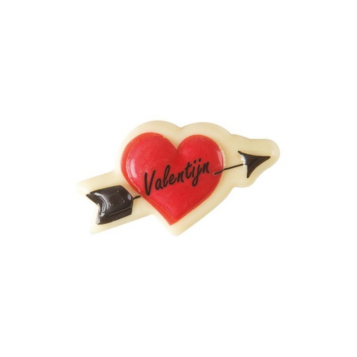 [08032023] 2068030 COEUR AVEC FLÈCHE VALENTIJN 55X25MM 120PCES***S/CD***
