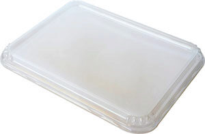 [41602921] DUNI * COUVERCLE POUR BARQUETTE 227X178MM 372PCES