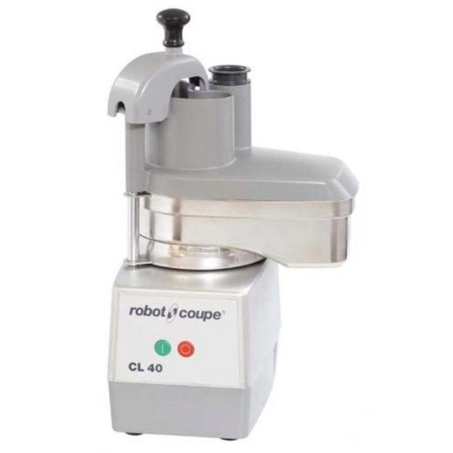 [60532312] ROBOT COUPE CL40 VEGETABLE CUTTER 500W-500RPM-230V/1-METAL MOTOR BLOCK-WITHOUT DISCS