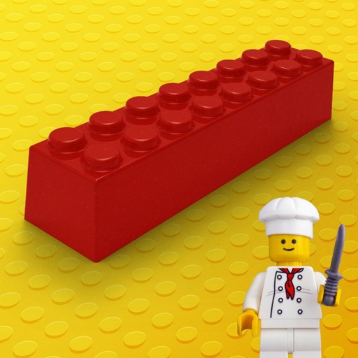 [08074048] BUB55A PVC GEKKE BLOKVORM 25X6X5.3CM 6 STUKS