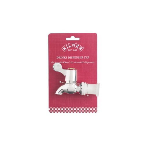 [60252006] KILNER GLASS BEVERAGE DISPENSER TAP
