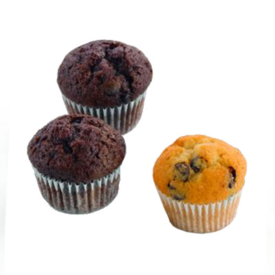[02040038] A232 MIXED BOX MINI MUFFINS 150 X 15GR = DOOS
