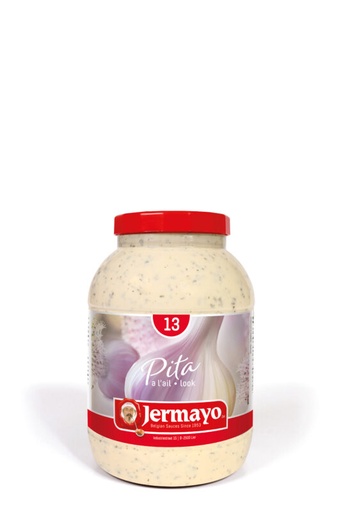 [05070211] JERMAYO SAUCE PITA À L'AIL 2.9L PET