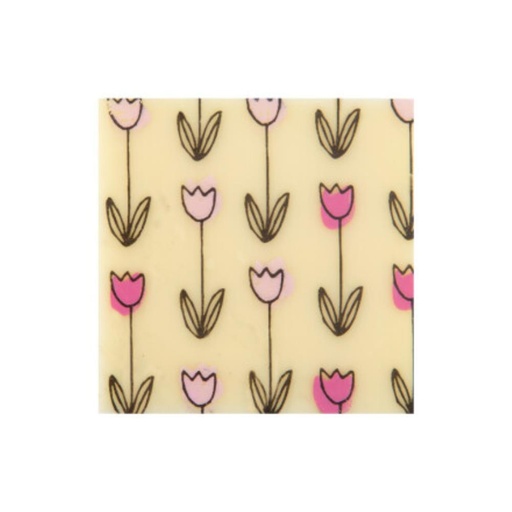 [08030962] 2034754 PLAQUETTE TULIPES 3.5X3.5CM 216PCES ***S/CDE***