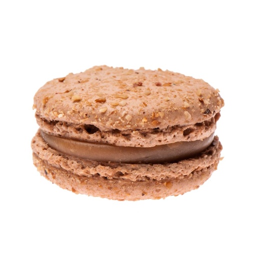 [02060147] M&A ZOETE MACARONS PRALINÉ Ø 4,5CM 70X20GR
