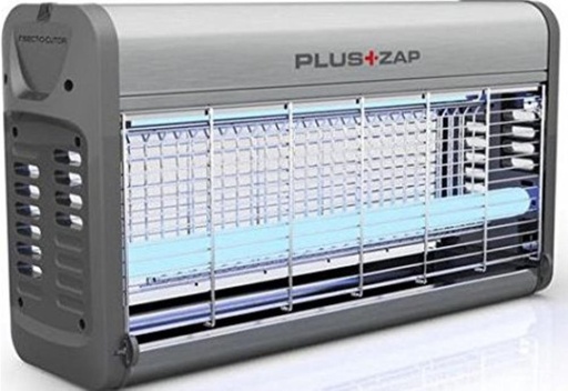 [60518150] PLUSZAP 30 INSECT VERWOESTEND APPARAAT 2X15W VOOR +/-80M2 ALU RAAM=STUK